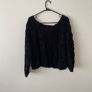 3D floral too American Apparel